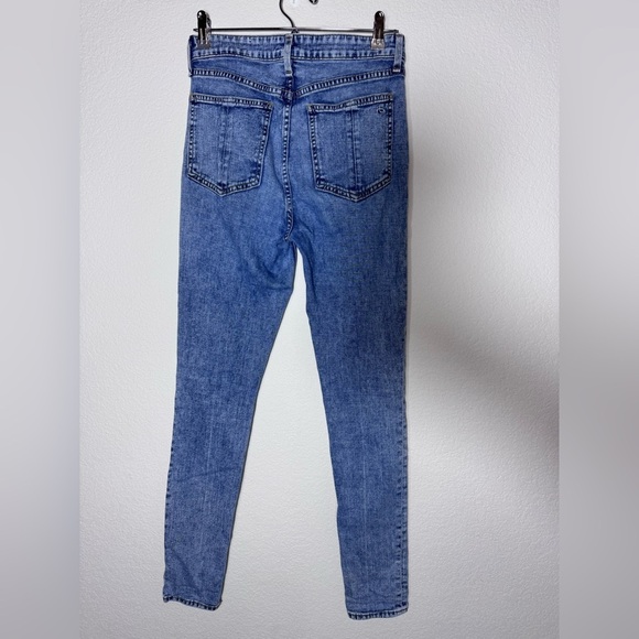 rag & bone Nina High-Rise Straight Jeans Size 26- 5 Button - Picture 2 of 8